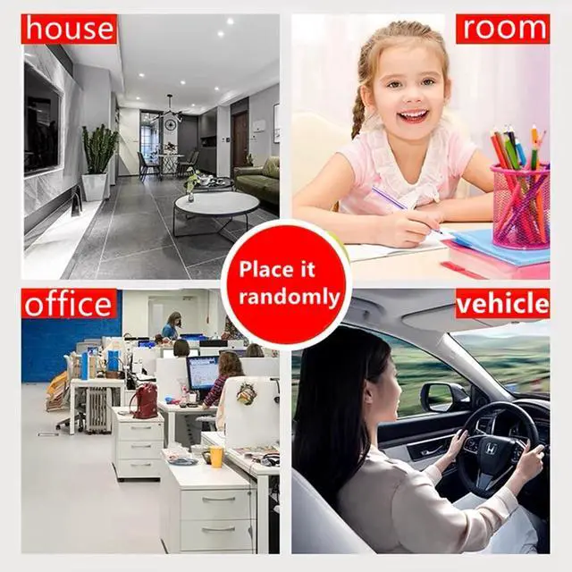Alt view image 4 of 6 - Only 0.9 inch! Hidden Camera with Audio/Video. Mini Camera, Small Camera. Spy Hidden Cameras for Home Indoor Use. Spy Cam with Night Vision and Motion Detection |Baby Monitor Small Mini Wireless..