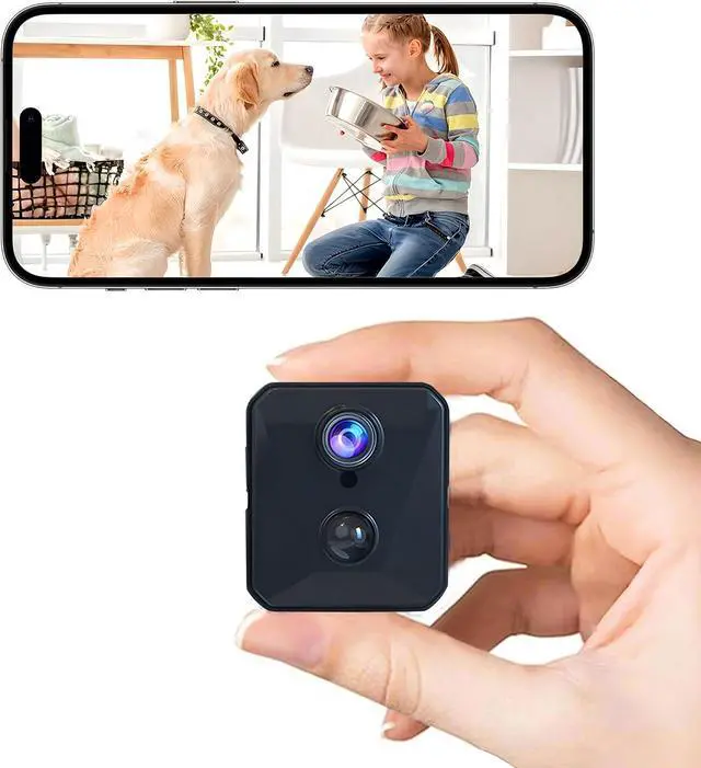 Main image of Hidden Camera, 2K HD Mini Camera, Spy Camera with Cloud & SD Storage, 30-Day Standby Time Small Camera, Cameras for Home Security AI Motion Detection