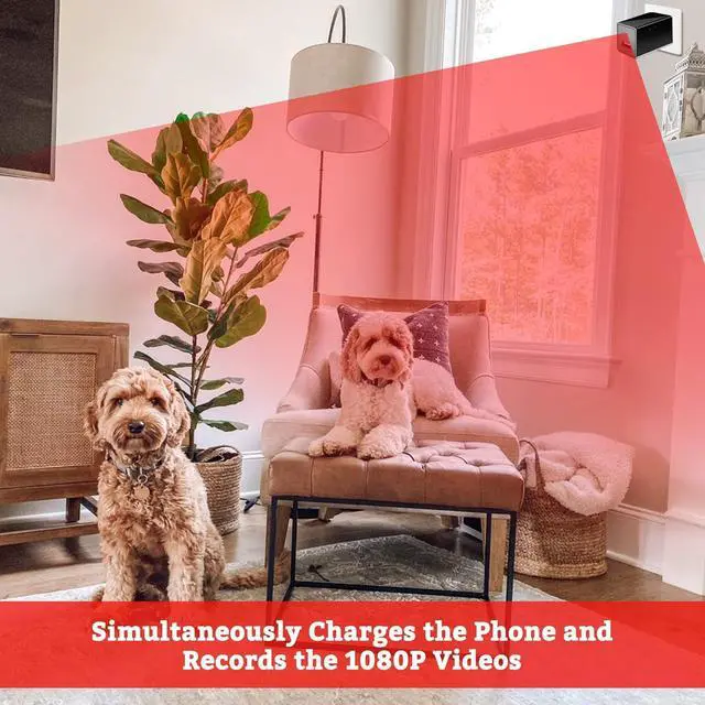Alt view image 4 of 6 - Spy Camera 1080P HD WiFi with Motion Detection Remote App Control Micro Small Hidden Wireless Indoor Secret Camera Mini Nanny Spy Cam for Home Office Security and Surveillance Monitor Video Camera