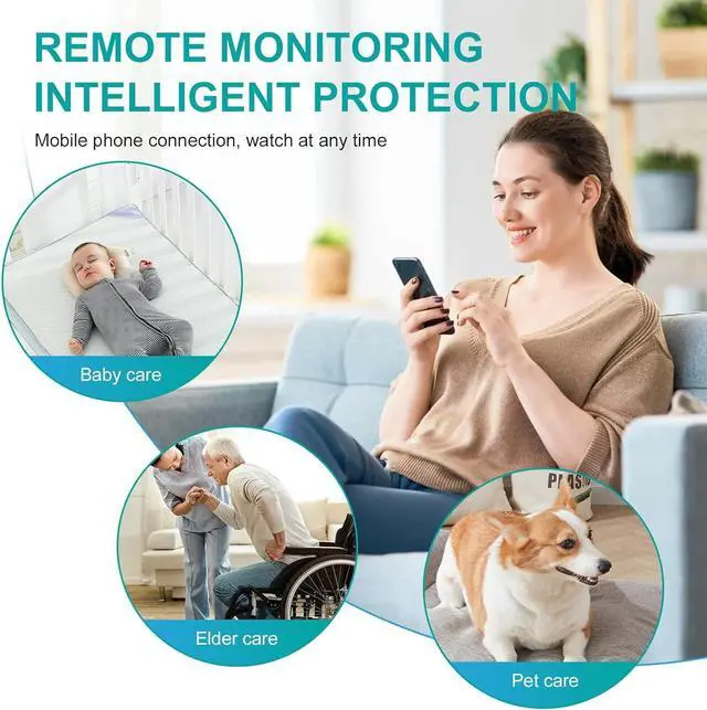 Alt view image 7 of 7 - Mini Camera Wireless with 1080P Small Surveillance Cameras Back Clip Wearable Video Recorder with IR Night Vision Little Body Cam for Indoor Home Security -No Built-in Battery