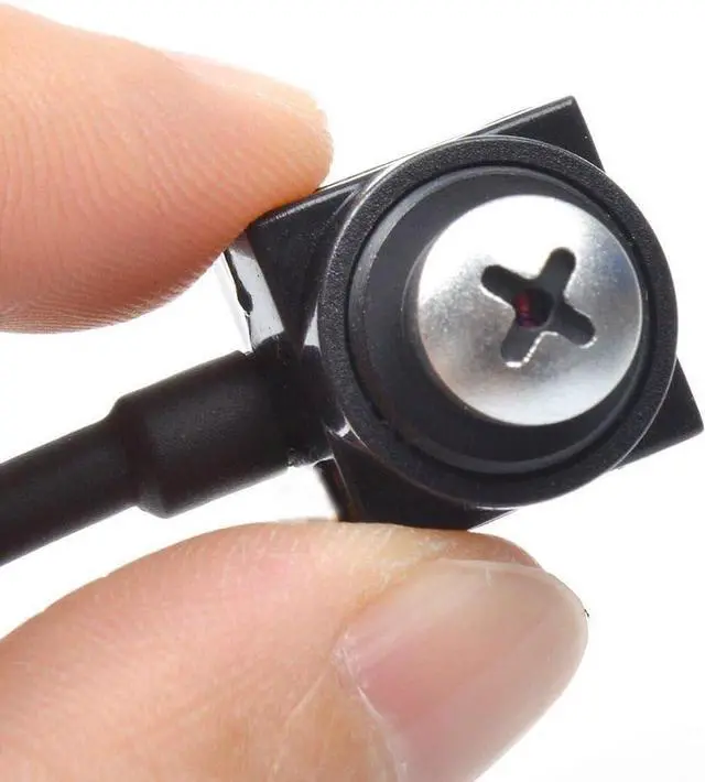 Alt view image 5 of 6 - Wired Spy Camera Pinhole Convert Camera Mini Hidden Camera HD 1000TVL Small Portable BNC RCA Video Nanny Cam for CCTV Security Indoor Home Survelliance System DVR FPV