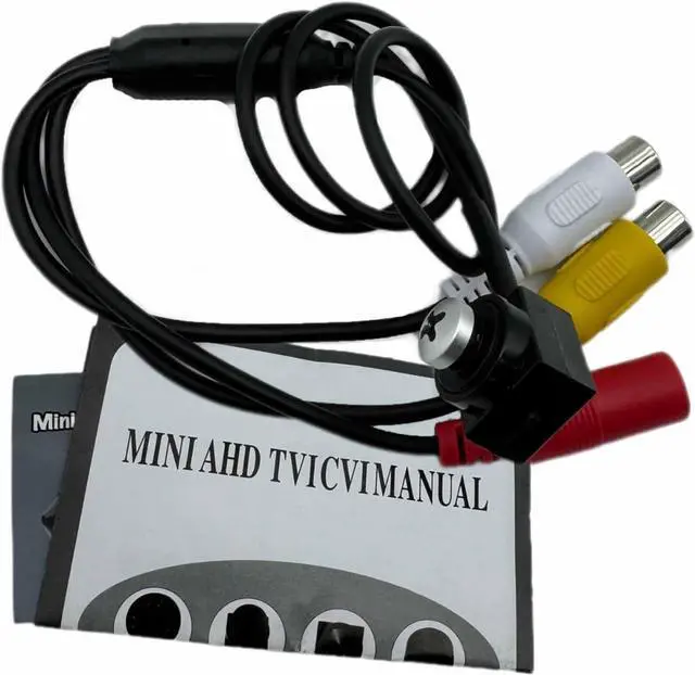 Alt view image 4 of 6 - Wired Spy Camera Pinhole Convert Camera Mini Hidden Camera HD 1000TVL Small Portable BNC RCA Video Nanny Cam for CCTV Security Indoor Home Survelliance System DVR FPV