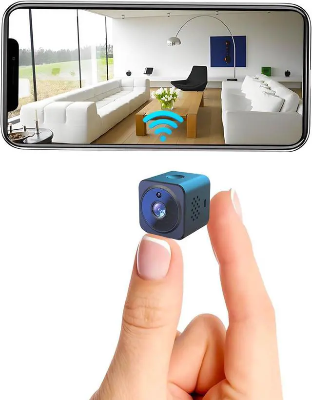 Main image of Hidden Camera Wireless, HD Mini spy Camera for Office& Home Security Small Hidden Camera with Night Vision Compatible with iOS & Android