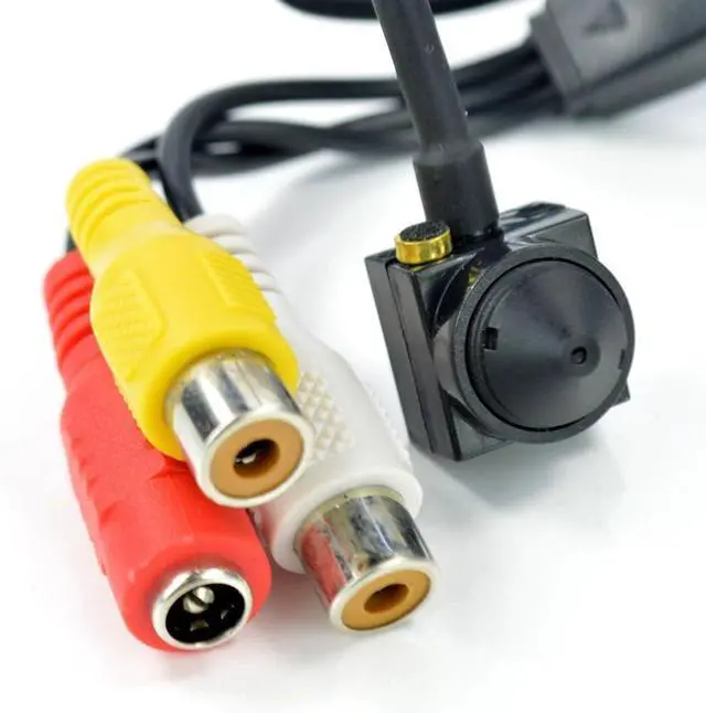 Alt view image 4 of 7 - Vanxse® CCTV Hd Mini Spy Pinhole Security Camera 1000tvl Hidden Mini CCTV Surveillance Camera Indoor/Outdoor (VS-TN007)