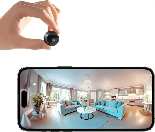 Main image of Spy Camera Hidden Camera,Nanny Cam Hidden Cameras,Micro Cameras Spy Wireless for Home,App Control with Motion Detection and Night Vision
