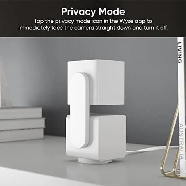 Alt view image 5 of 7 - Indoor/Outdoor IP65 1080P 360° Pan/Tilt/Zoom Wi-Fi Smart Home Security Camera with Motion Tracking for Baby & Pet, Color Night Vision, Works with Alexa & Google Assistant, White