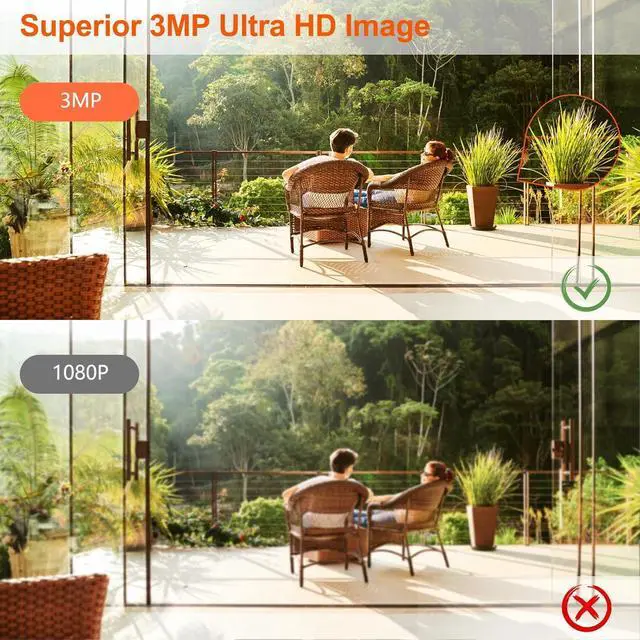 Alt view image 7 of 7 - Solar Security Cameras Wireless Outdoor, Total Wire-Free Solar PTZ Speed Dome Camera, Pan Tilt 360 Degree View Battery Camera,Home Security Wireless Outdoor Solar Powered Camera X88