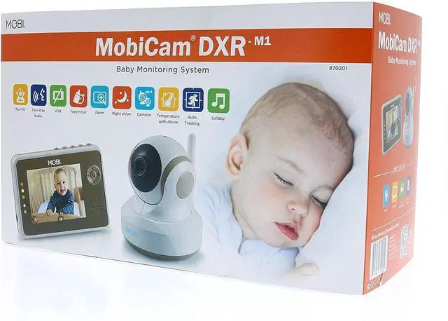 Alt view image 6 of 6 - Baby Monitoring System with Smart Auto Tracking, Night Vision, Remote Pan & Tilt, Lullabies, Quad View, Baby Monitor, Baby Monitoring System, Baby Camera