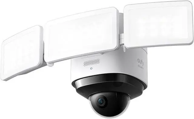 Main image of Security Floodlight Cam S330, 360-Degree Pan & Tilt Coverage, 2K Full HD, 3,000 Lumens, Smart Lighting, Weatherproof, On-Device AI Subject Lock and Tracking, No Monthly Fee, Hardwired