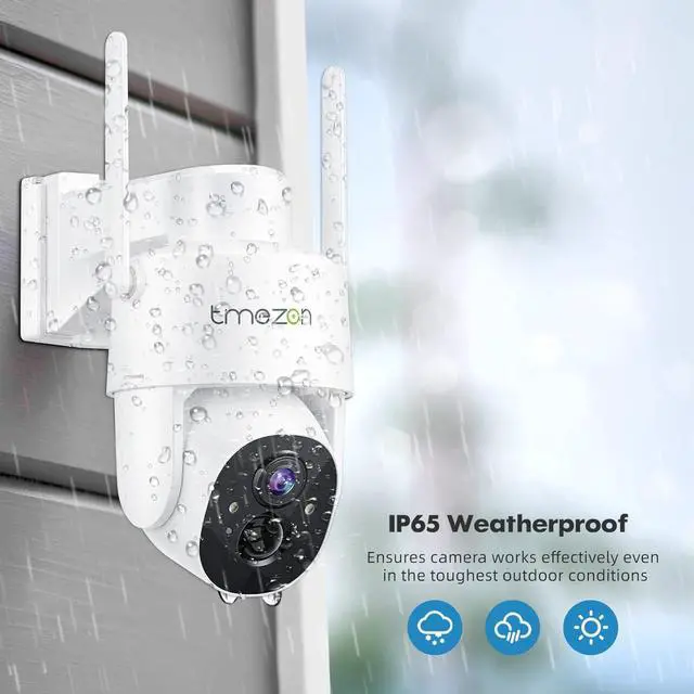Alt view image 6 of 7 - Wireless Security Camera Outdoor, 2K Solar Security Camera with Pan Tilt 360° View, PTZ WiFi Control, Color Night Vision