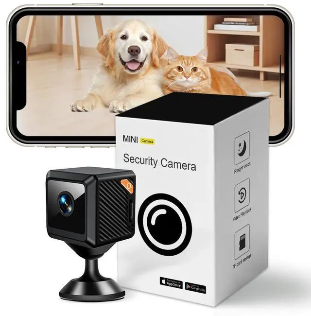 Alt view image 2 of 7 - 1080P Hich-Definition Camera for
andIntelicentWFlSmalcamer