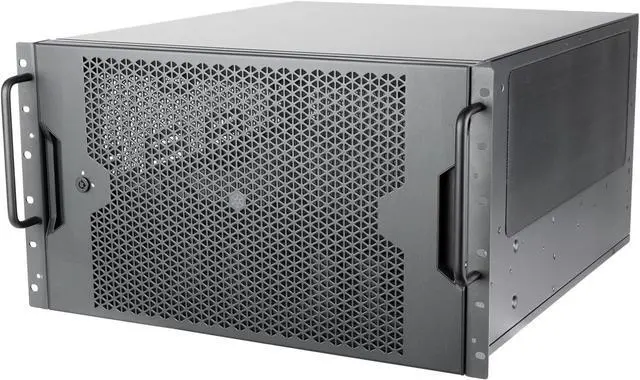 Main image of SilverStone Technology RM61-312 6U 12-Bay Rackmount Chassis, SST-RM61-312