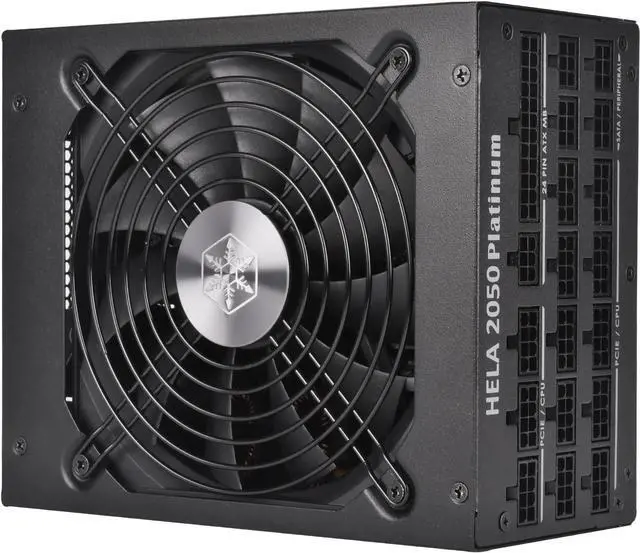 Alt view image 4 of 7 - Silverstone HELA 2050 Platinum Cybenetics Platinum Certified 2050W ATX Power Supply, SST-HA2050-PT (SST-AX2050MCPT-A)