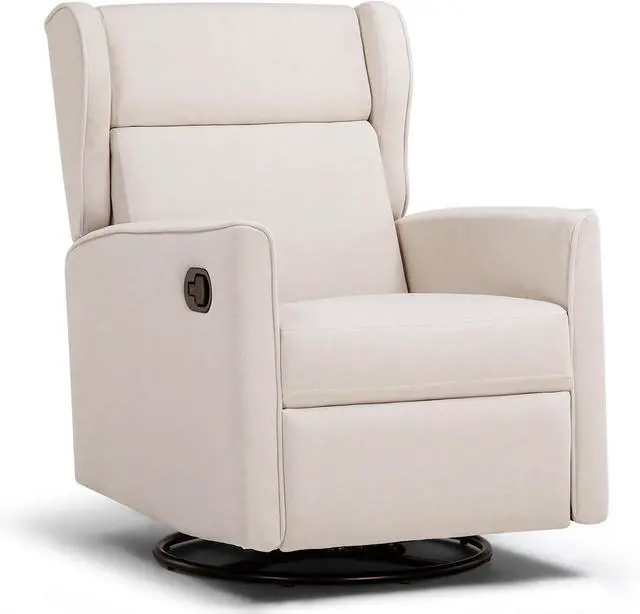 Main image of COMHOMA Rocking Recliner Chair,Swivel Glider Reclining Single Sofa Manual Rocker Recliners,Nursery Rocking Chairs with Upholstered Seating for Living Room Office(Beige)