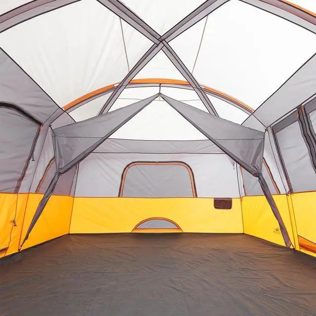Alt view image 7 of 7 - CORE Tent for Family Camping | 10 Person / 11 Person / 12 Person Large Multi Room Cabin Tents for Car Camping & Outdoor Adventures