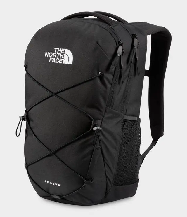 Alt view image 3 of 5 - THE NORTH FACE Jester Everyday Laptop Backpack | Commuter Daypack with Water Repellent Finish, 16" Laptop Sleeve, Huge Main Compartment, TNF Black-NPF, One Size