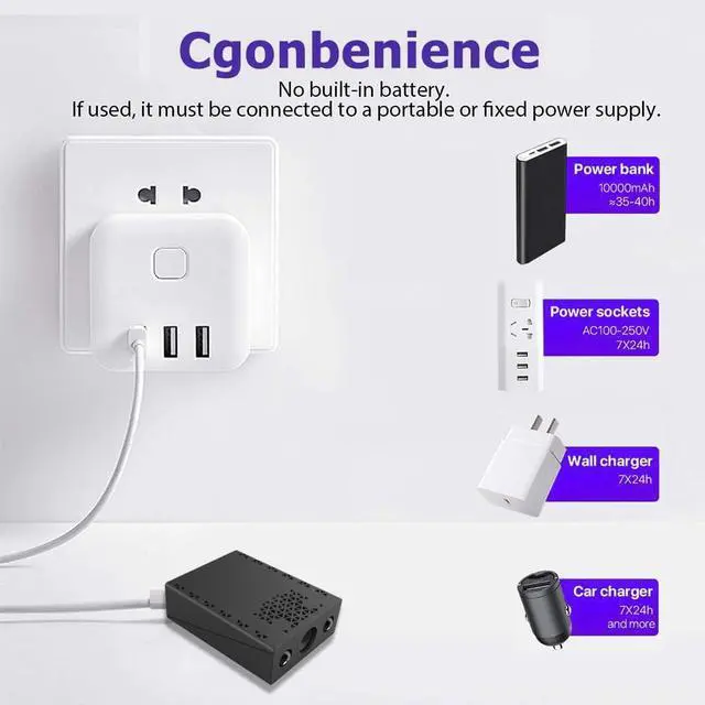 Alt view image 5 of 6 - Spy Cameras 1080P Indoor Hidden Camera Wireless, Mini Camera, Home Security Cam with Motion Detection, Night Vision, App Control