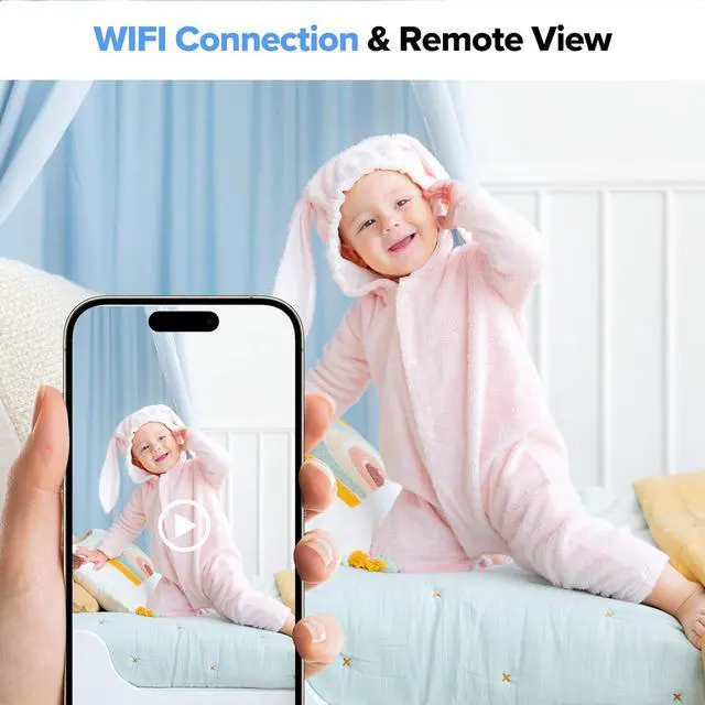 Alt view image 5 of 6 - Hidden Camera Portable Charger  1080P Full HD Spy Camera with WiFi & Night Vision, Wireless Mini Nanny Cam for Home Security, Indoor/Outdoor Covert Surveillance