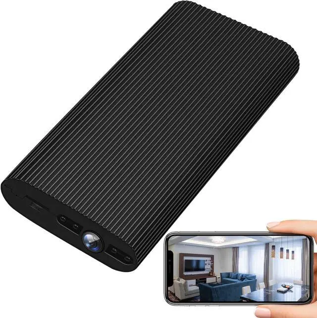 Main image of Power Bank Camera, WiFi Smart Indoor Security Camera 1080P HD Wireless Nanny Cam with Motion Detection, Portable Video Recorder for Home, Baby, Pet, No Audio