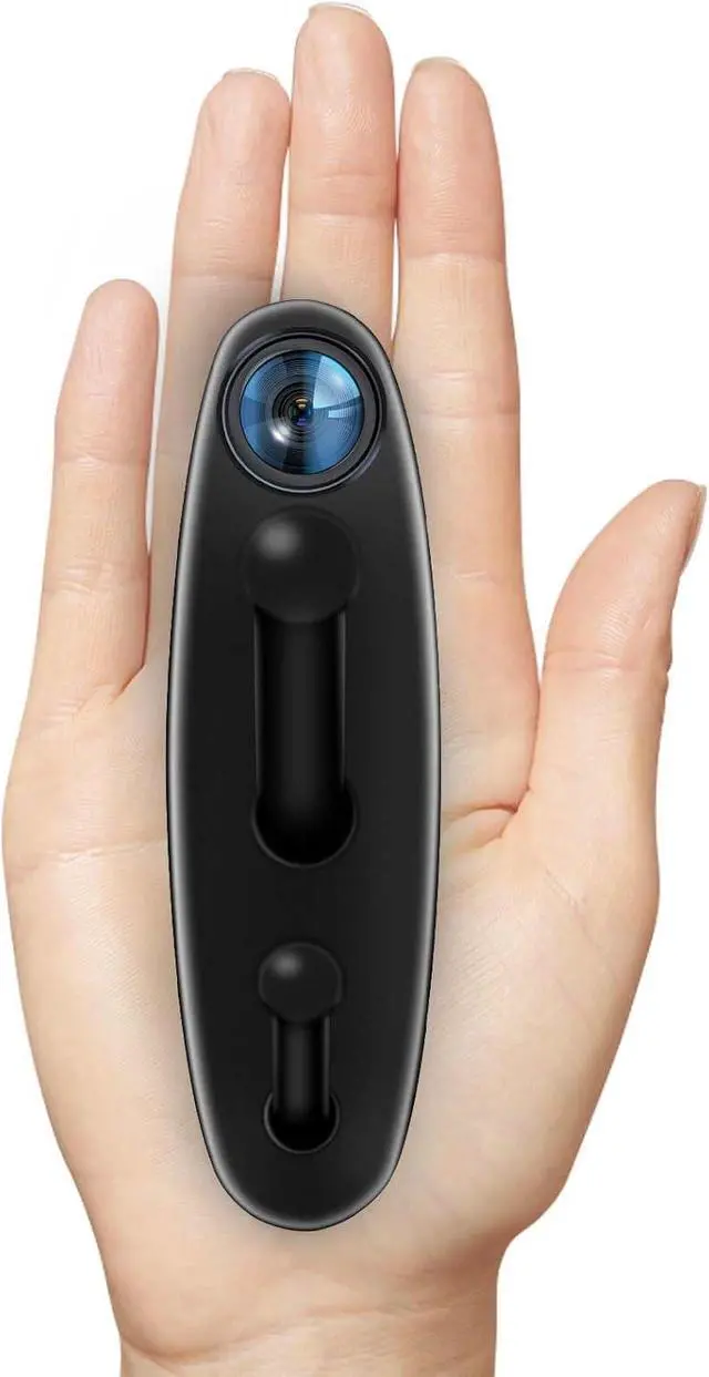 Main image of Security Camera Nanny Cameras 1080P Body Portable No WiFi Mini Cam, Loop Recording Small Cams for Nanny Home Outdoor