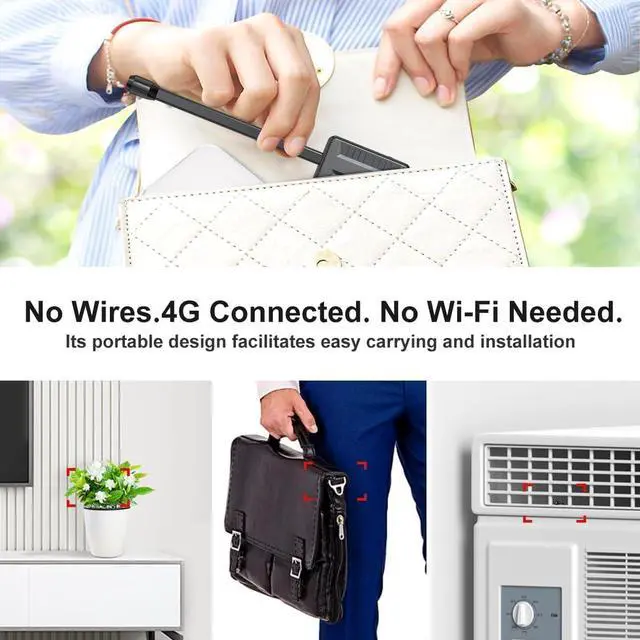 Alt view image 3 of 7 - Mini Spy Camera with 1080P, Hidden Camera WiFi, APP, Motion Detection for Home, Indoor, Baby, Dog, Cat (A)