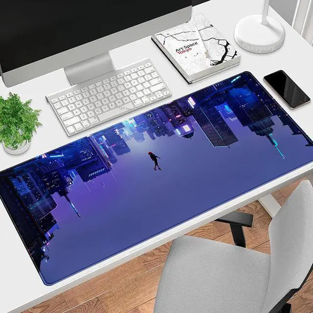 Alt view image 2 of 7 - Anime Desk Mat XXL Gaming Mouse Pad, Extended Keyboard Mat, Full Desk Accessories, 31.5"x15.75"