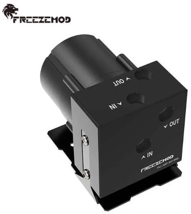 Alt view image 3 of 5 - FREEZEMoD computer waterand cold water pump with adjustable speed and shutdown function. PU-MP-Mi8w, with a liftof7 meters and a flow rate of 1200L