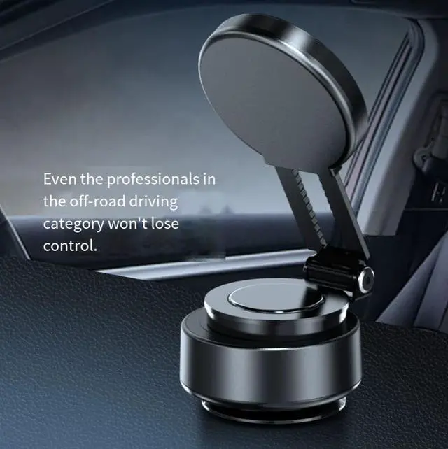 Alt view image 3 of 6 - V1 electric suction vacuum suction cup vehicle-mounted bracket magnetic phone holdertelescopic folding navigation screen vehicle rack