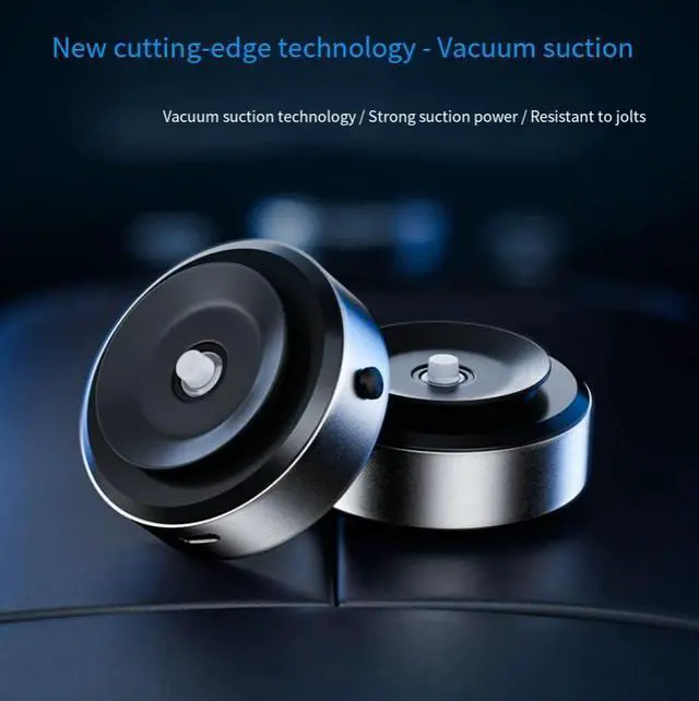 Alt view image 2 of 5 - Advanced technology first-generation electric vacuum suction dualsided adsorption mobile phone stand -screen electric strong magnetic
suction stand
