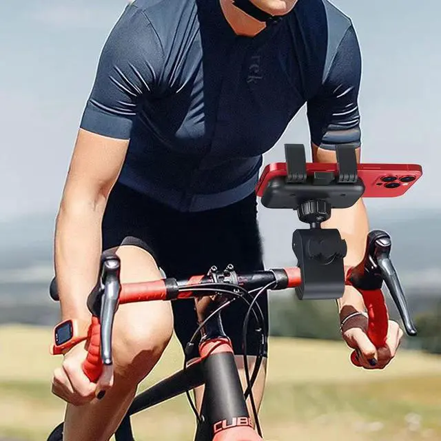 Alt view image 4 of 5 - New outdoor cycling phone holder for electric bikes, motorcycles, food delivery, rider phone navigation holder