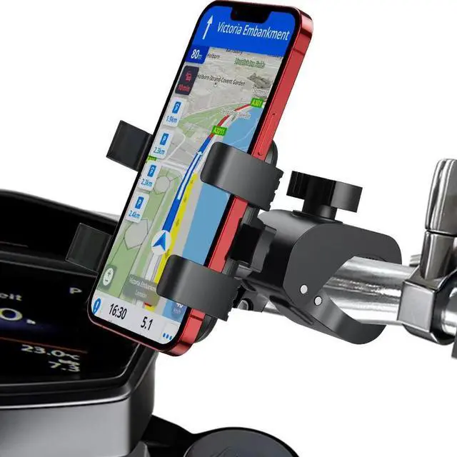 Alt view image 5 of 5 - New outdoor cycling phone holder for electric bikes, motorcycles, food delivery, rider phone navigation holder