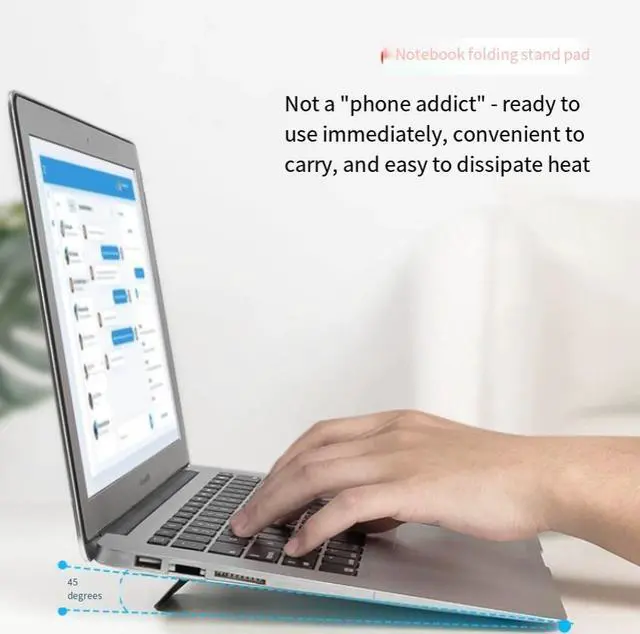 Main image of X3 square notebook cooling foot pad, notebook, tablet, mobile phone, portable folding cooling stand, invisible and convenient