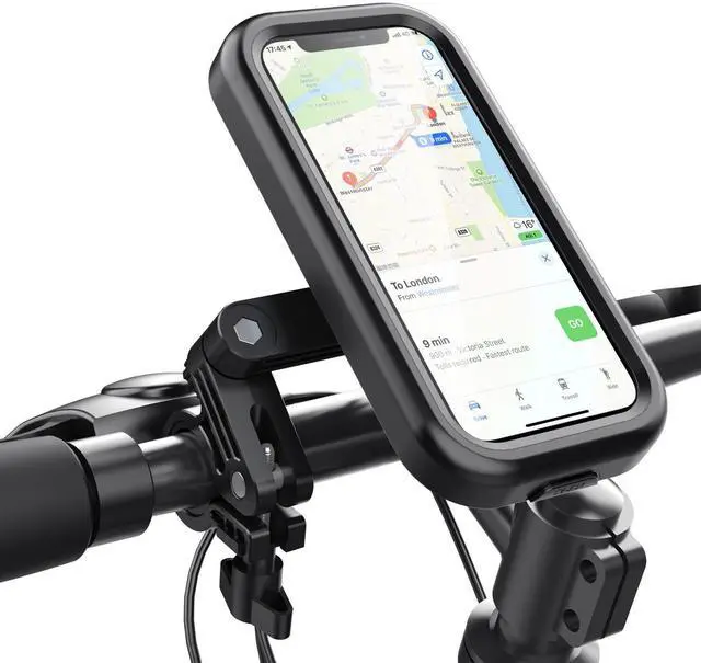 Alt view image 2 of 5 - New outdoor cycline waterproof mobile phone navigation stand for bicycle, electric vehicle, motorcycle handlebars, mobile phone holdei