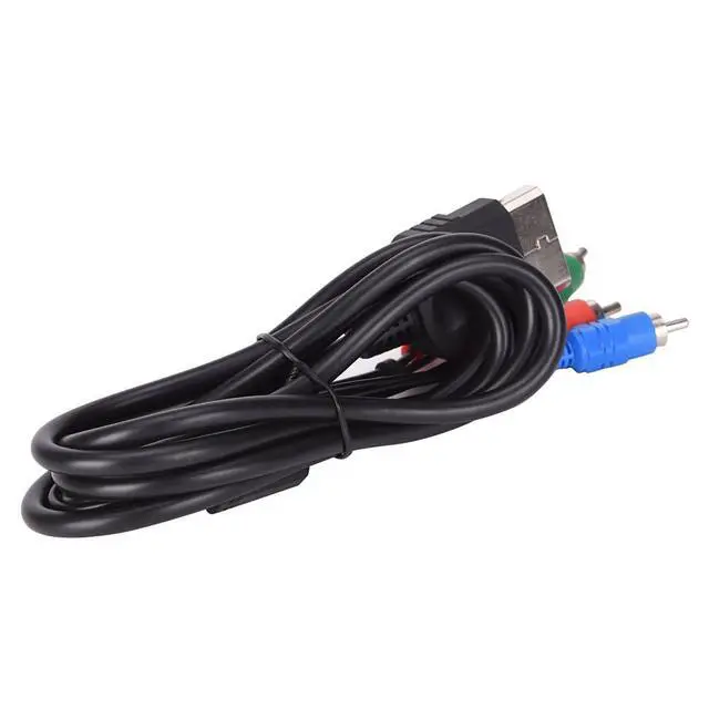 Alt view image 4 of 6 - 6Ft Component HD AV Cable, HDTV-EDTV (High Definition 480p) Compatible with PS2/PS3/PS3 Slim 5-Wire