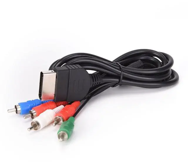 Alt view image 3 of 6 - 6Ft Component HD AV Cable, HDTV-EDTV (High Definition 480p) Compatible with PS2/PS3/PS3 Slim 5-Wire
