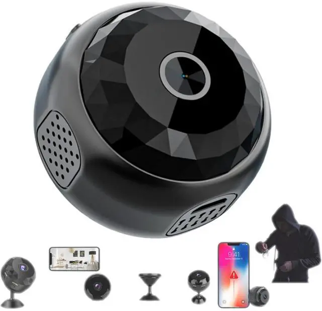 Alt view image 2 of 6 - Mini Camera,Mini 1080P Hd Wireless Magnetic Security Camera Nanny Camera with Audio,Mini 4g Wireless WiFi Camera,Secret Scope Magnetic Smart Wireless Camera (1pc)