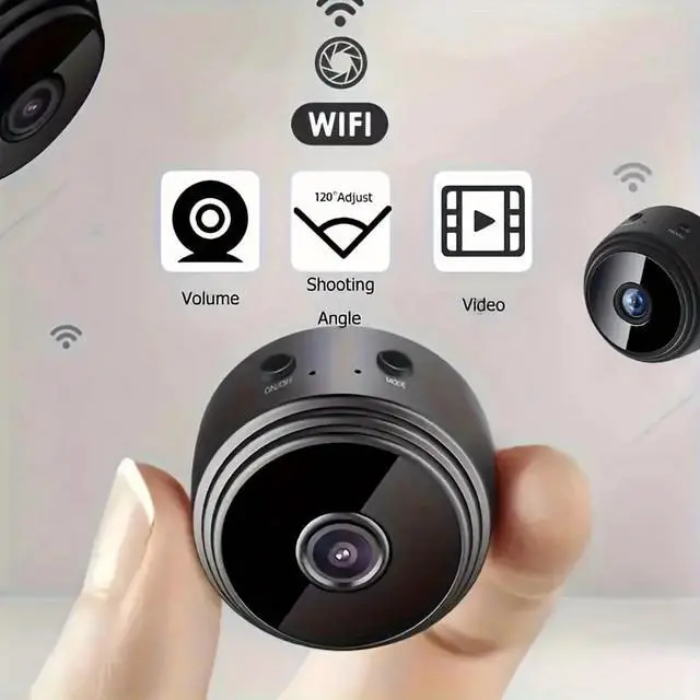 Alt view image 4 of 5 - 6PCS,Mini Camera Hidden, Nanny Cam with Motion Detection and Night Vision, Indoor/Outdoor Micro Security Surveillance Camera(No SD Card)