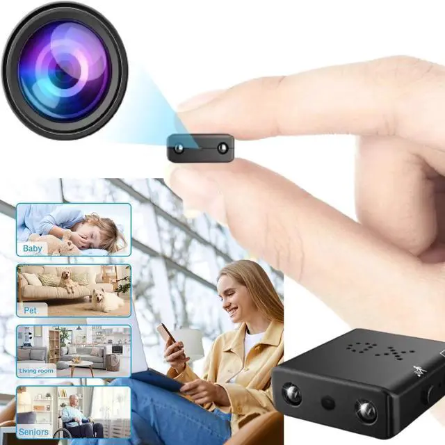 Main image of Spy Camera, 2K HD Hidden Camera, No Need Wifi Camera, Cloud & SD Storage Mini Camera, Wireless Indoor Camera, AI Motion Detection Camera, Auto Night Vision Cameras for Home Security 1PCS