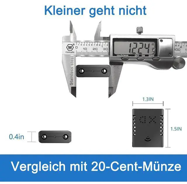 Alt view image 2 of 5 - Smallest camera, HD1080P Wireless Remote Camera, Nanny Cam, Baby Monitor with Night Vision, Motion Detection, Cloud Storage, Remote Viewing for iOS Android Phone APP