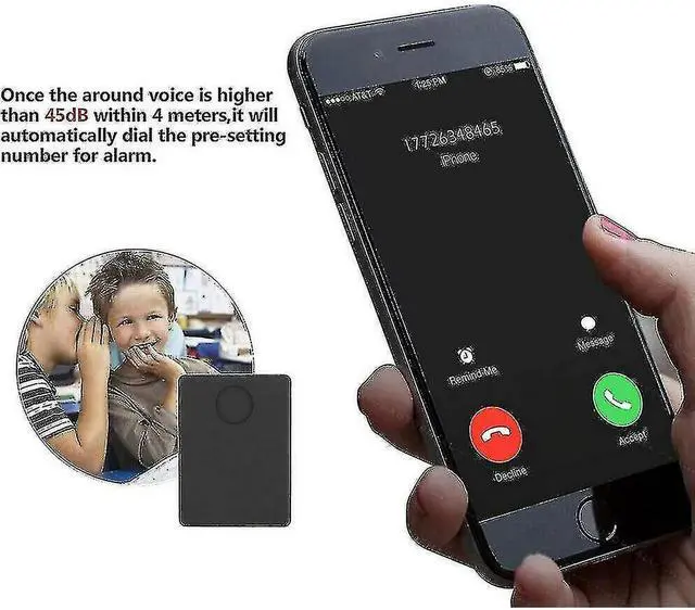 Alt view image 5 of 5 - Audio Monitor, Mini Gsm Device Spy Listening Surveillance Personal Device-d