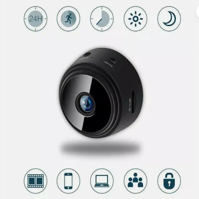 Alt view image 4 of 7 - 2PCS HD 1080P Mini Wireless Hidden Spy Camera Wifi IP Home Security Night Vision