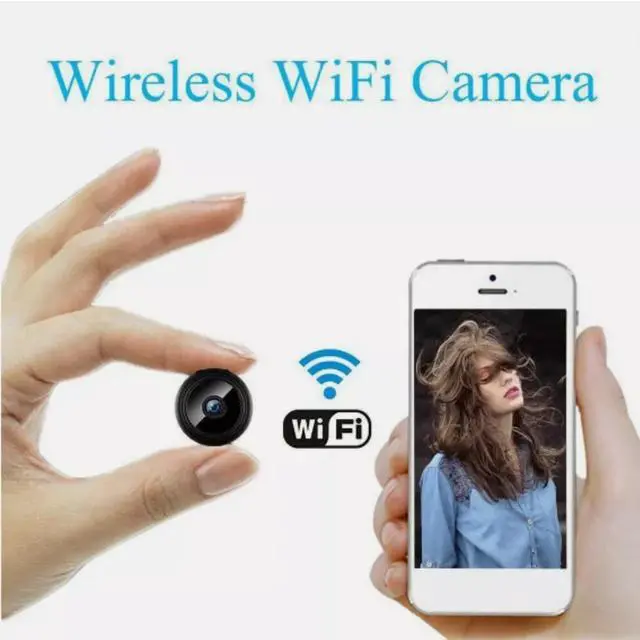 Alt view image 5 of 7 - 2PCS HD 1080P Mini Wireless Hidden Spy Camera Wifi IP Home Security Night Vision