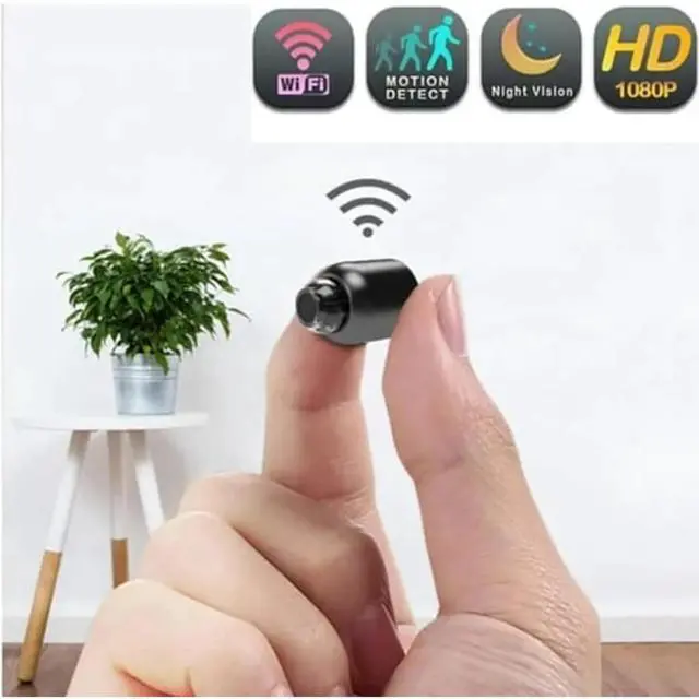 Alt view image 6 of 7 - Mini Camera, Niowatchted Camera, Ainsmiling Mini 5g Wireless WiFi Cameras 1080p HD with Night, Small Hidden Cameras for Home Office Store Warehouse