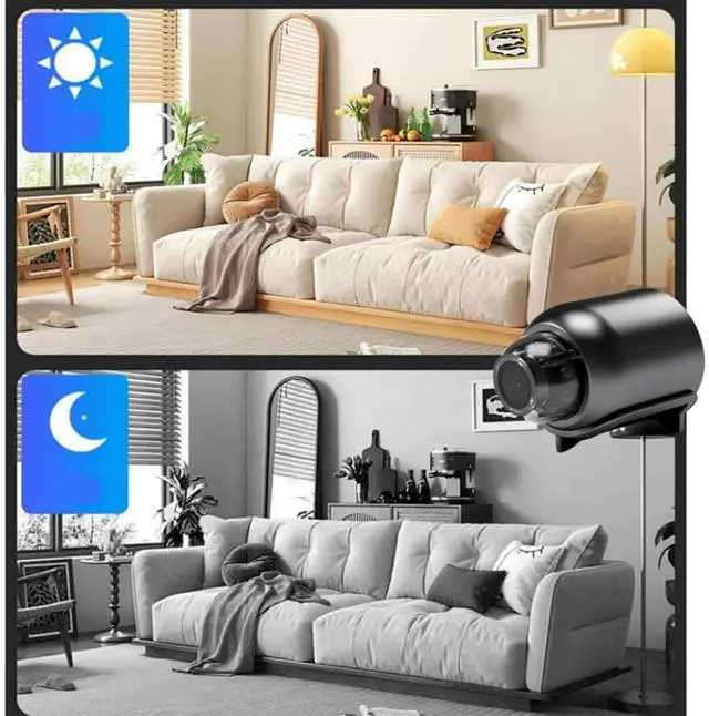 Alt view image 7 of 7 - Mini Camera, Niowatchted Camera, Ainsmiling Mini 5g Wireless WiFi Cameras 1080p HD with Night, Small Hidden Cameras for Home Office Store Warehouse