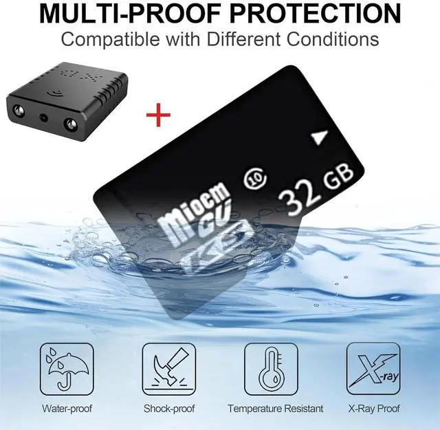 Alt view image 6 of 7 - WIFI Mini Camera High Quality Portable Wireless Hidden HD Night Vision with Cloud Storage Long Battery Life Motion Detection Two Way Audio Waterproof and Dustproof Ideal for Home Security and Outdoo