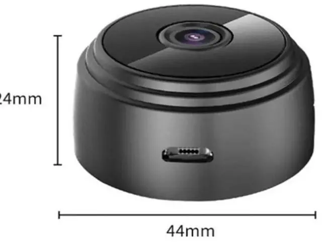 Alt view image 2 of 7 - Spy Lens Cam, Secret Scope Magnetic Mini Security Camera, Secret Scope Magnetic Mini Security Camera Outdoor, Secret Scope Magnetic Mini Camera, Hidden Camera, Keep Your Family Safe (3, Black)