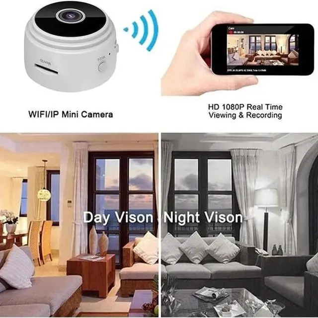 Alt view image 3 of 7 - Spy Lens Cam, Secret Scope Magnetic Mini Security Camera, Secret Scope Magnetic Mini Security Camera Outdoor, Secret Scope Magnetic Mini Camera, Hidden Camera, Keep Your Family Safe (3, Black)