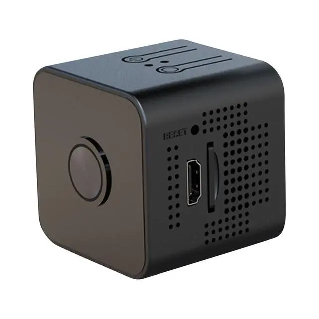 Alt view image 4 of 7 - WiFi Spy Camera Hidden Camera Night Vision 4K HD Mini Camera for Home Security Indoor Wireless Small Camera with Motion Detection IP Camera Remote Viewing Easy Setup