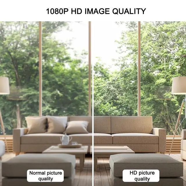 Alt view image 7 of 7 - WiFi Spy Camera Hidden Camera Night Vision 4K HD Mini Camera for Home Security Indoor Wireless Small Camera with Motion Detection IP Camera Remote Viewing Easy Setup