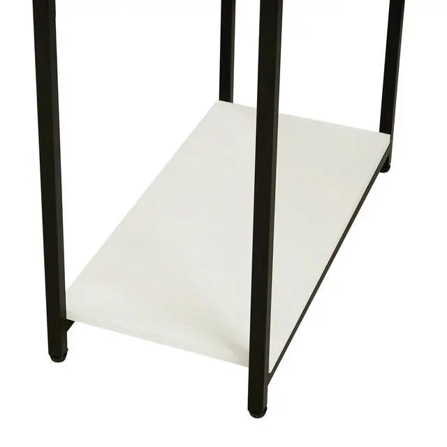 Alt view image 5 of 7 - 47" Computer Desk with Storage Shelves, , White Finish